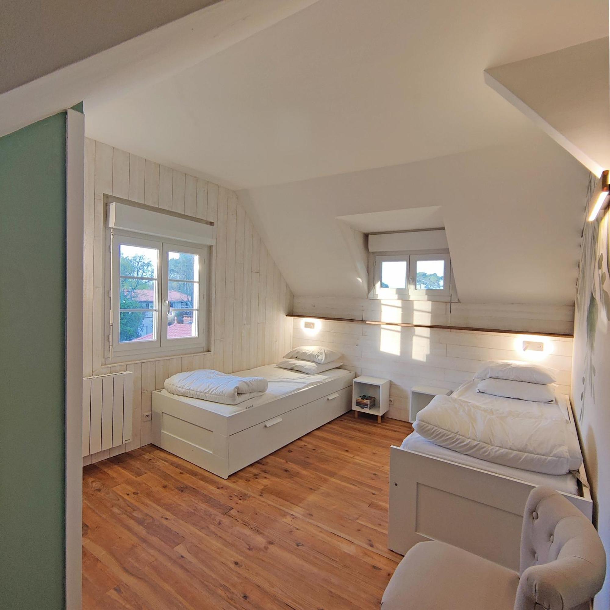 Appartement 2 Chambres Bassin D'Arcachon Front De Mer, Plage Du Betey Андерно-ле-Бэн Экстерьер фото